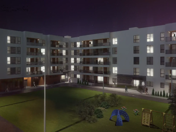 Apartament spatios 2 camere, bucatarie inchisa, balcon Rond OMV Pipera