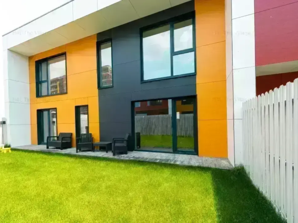 Pipera Centru, Casuta la pret de apartament cu 4 Camere si gradina