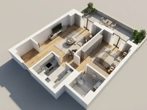 2 camere premium | One Floreasca Towers | Mall Promenada