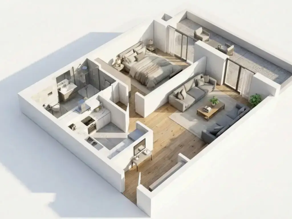 2 camere premium | One Floreasca Towers | Terasa 17 MP